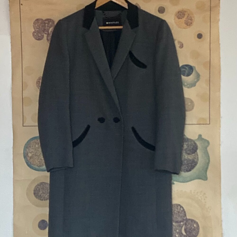 Whistles Teddy Boy Style Jacket US8